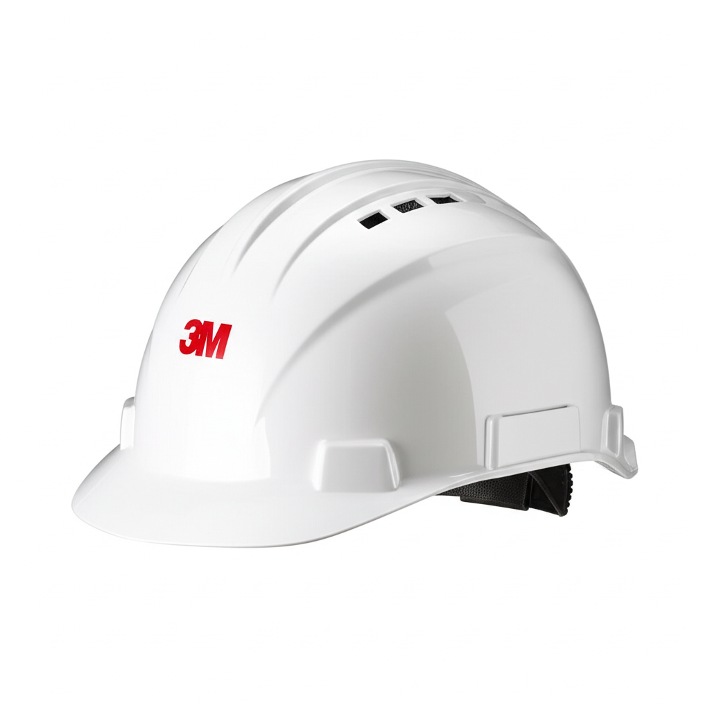 Casco Seguridad 3M H-700 Blanco con Barboquejo